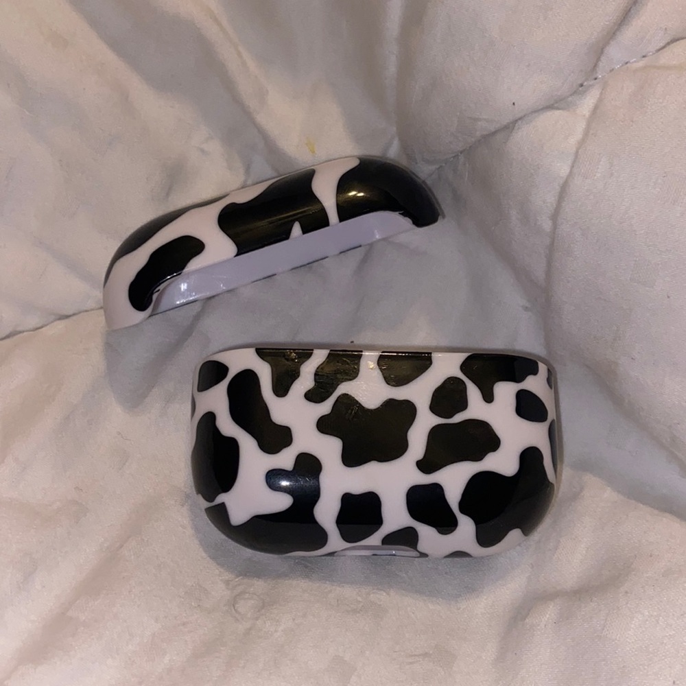Cow Print Airpod Case